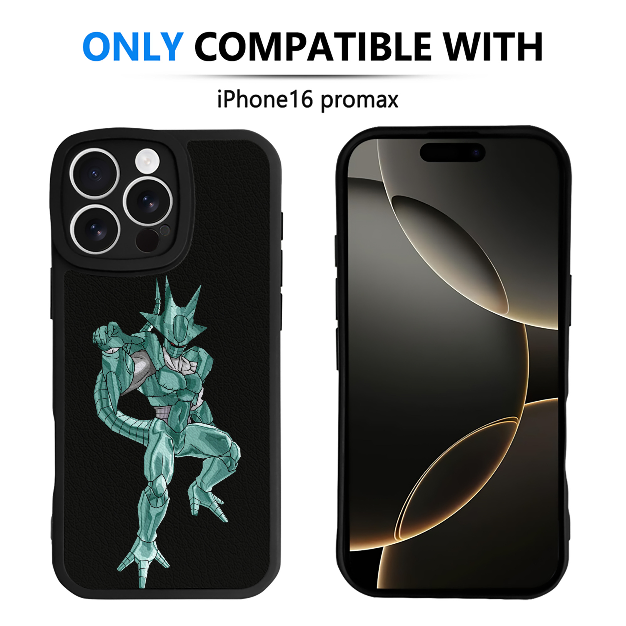 （画像用） ドラゴンボール DRAGON BALL 【iPhone 16シリーズ対応】シリコンスマホケース（レザー調） 材質：シリコン